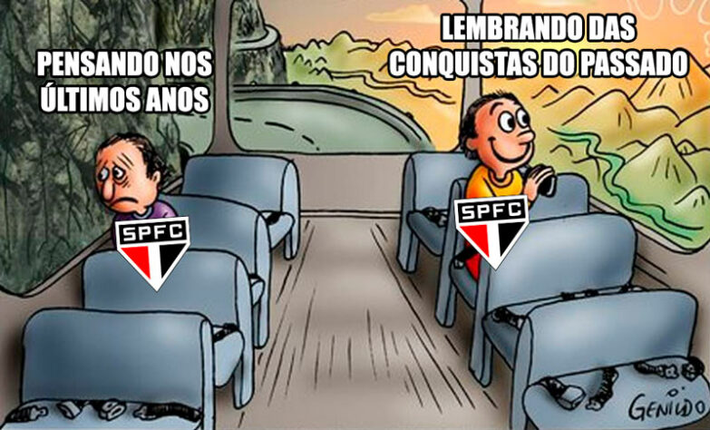 Web não perdoa São Paulo após o clube ficar fora da Libertadores 2023.
