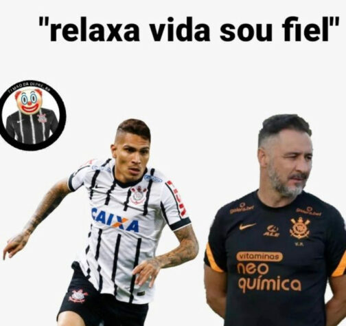 Corinthians vira alvo de memes após acerto de Vítor Pereira com o Flamengo.
