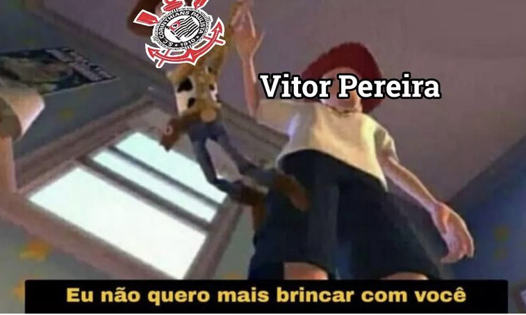 Corinthians vira alvo de memes após acerto de Vítor Pereira com o Flamengo.