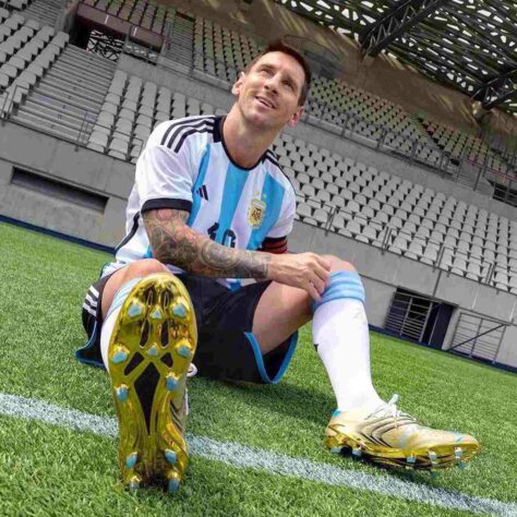 GALERIA: Confira a chuteira que será usada por Messi na Copa do Mundo