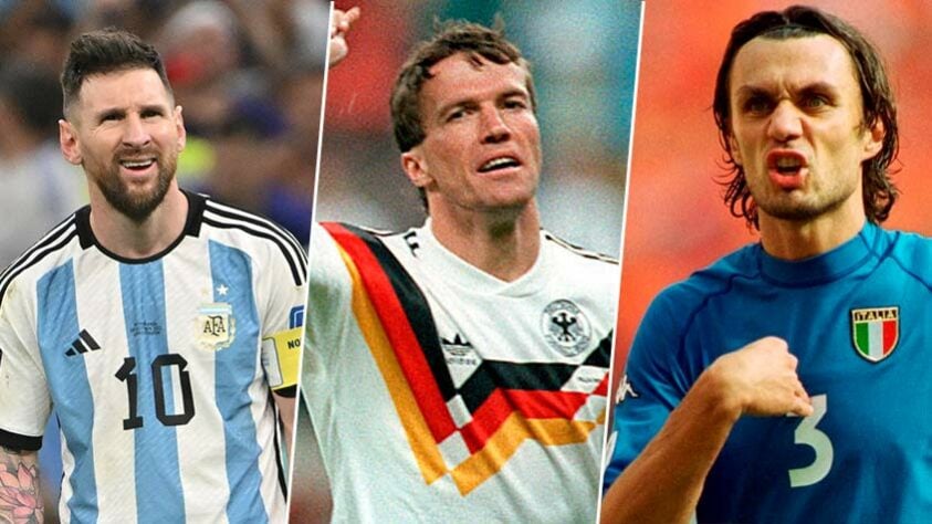 Messi vai disputar a semifinal da Copa contra a Alemanha e se aproxima de uma marca impressionante. O argentino vai igualar Matthaus em partidas de Mundial. Veja uma lista dos jogadores com mais jogos no torneio. Dados foram levantados pela página “Futebol em Números”.