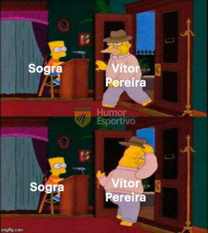 Corinthians vira alvo de memes após acerto de Vítor Pereira com o Flamengo.