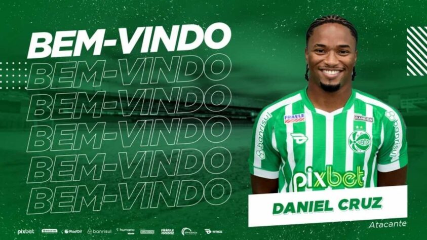 FECHADO - O Juventude contratou por empréstimo o atacante Daniel Cruz, que pertence ao Athletico Paranaense. O acordo entre as partes tem validade até dezembro de 2023.