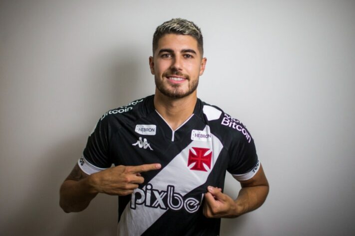 VASCO DA GAMA - 8 reforços anunciados: Maurício Barbieri (treinador), Léo (zagueiro), Patrick de Lucca (volante), Pedro Raul (atacante) (foto), Robson Bambu (zagueiro), José Rodriguez (meia), Lucas Piton (lateral) e Luca Orellano (atacante).