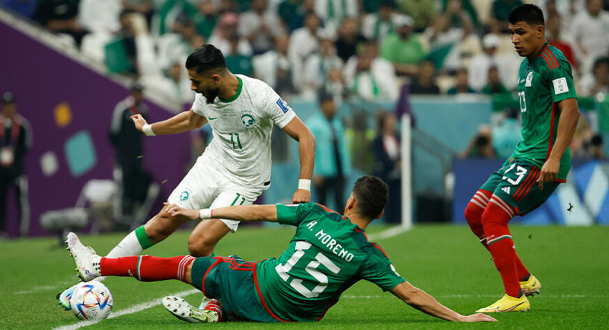 9º - Arábia Saudita 1 x 2 México - Estádio Lusail - 84.985 pagantes.