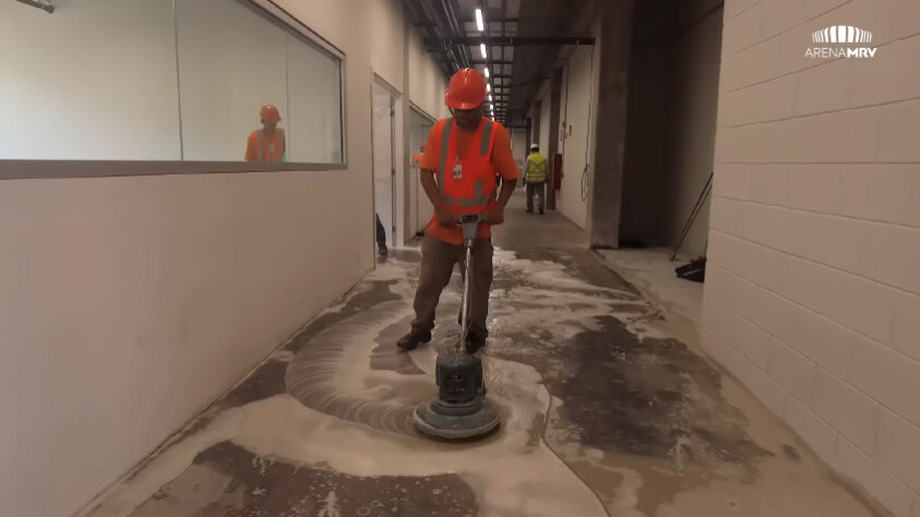 GALERIA: veja como estão as obras da Arena MRV, novo estádio do Atlético Mineiro.