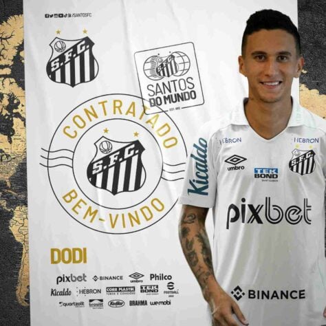 FECHADO - O Santos anunciou a contratação do volante Dodi por três temporadas. Ele chega do Kashiwa Reysol (JAP) a pedido do técnico Odair Hellmann, que trabalhou com ele no Fluminense. 