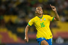 Bia Zaneratto: A jogadora do Palmeiras foi convocada para quatro Copas do Mundo, em 2011, 2015, 2019 e 2023.