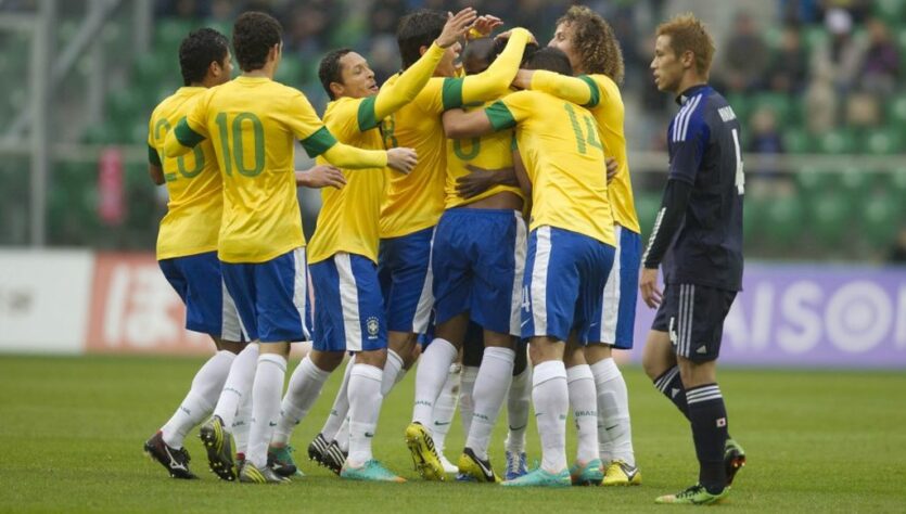 Brasil 3x0 Japão - Copa das Confederações 2013: esse foi o jogo de abertura da competição realizada no Brasil. Neymar, Paulinho e Jô marcaram os gols que iniciaram a caminhada da Seleção rumo ao título. 