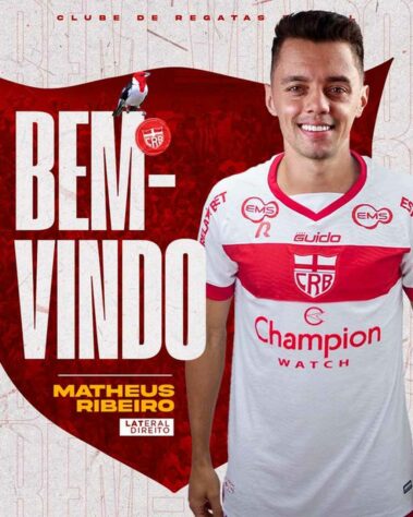 FECHADO - Outro anunciado pelo CRB é Matheus Ribeiro. O lateral-direito estava no Vasco.
