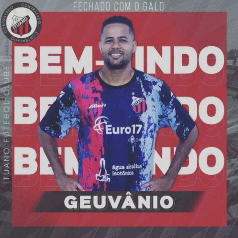 FECHADO - O experiente atacante Geuvânio, de 30 anos, é o novo reforço do Ituano. Ele esteve no Náutico na última temporada.