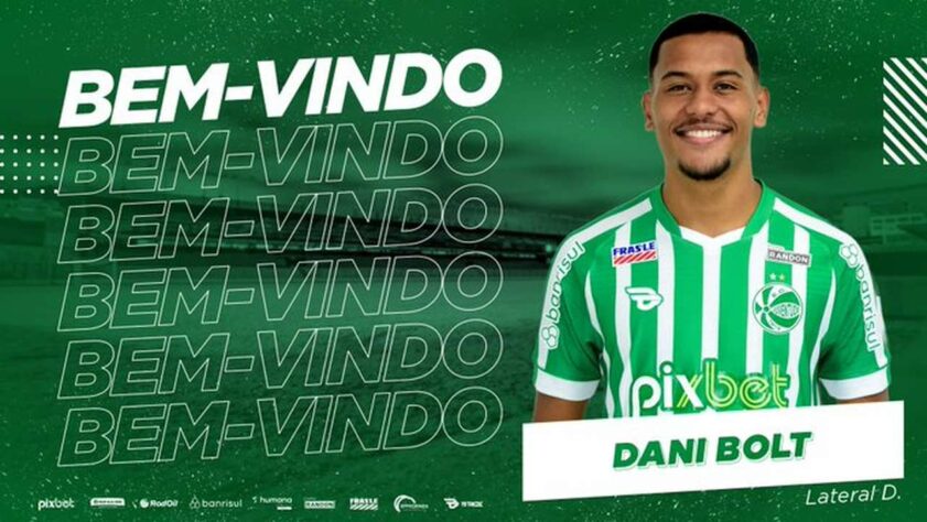 FECHADO - O Juventude acertou a chegada do lateral-direito Dani Bolt, vindo por empréstimo do Athletico Paranaense. Daniel tem 23 anos e foi revelado pelo Fluminense.
