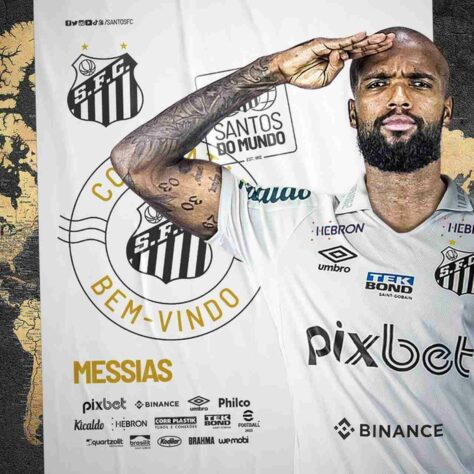 FECHADO - O Santos anunciou a contratação de seu primeiro reforço para temporada: o zagueiro Messias, de 28 anos. O jogador chegou em definitivo ao Peixe e assinou contrato por três temporadas. Ele se apresenta ao Clube no próximo dia 14, quando o elenco retorna para pré-temporada.