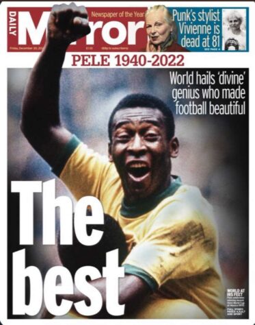 THE MIRROR (INGLATERRA): "O melhor"