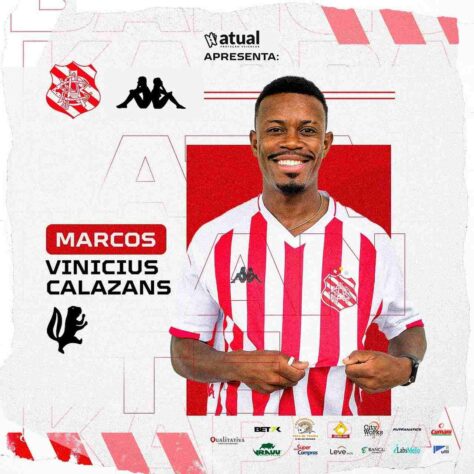 FECHADO - Outro anunciado pelo Bangu é o atacante Marquinhos Calazans, que foi revelado pelo Fluminense e teve passagem pelo São Paulo.