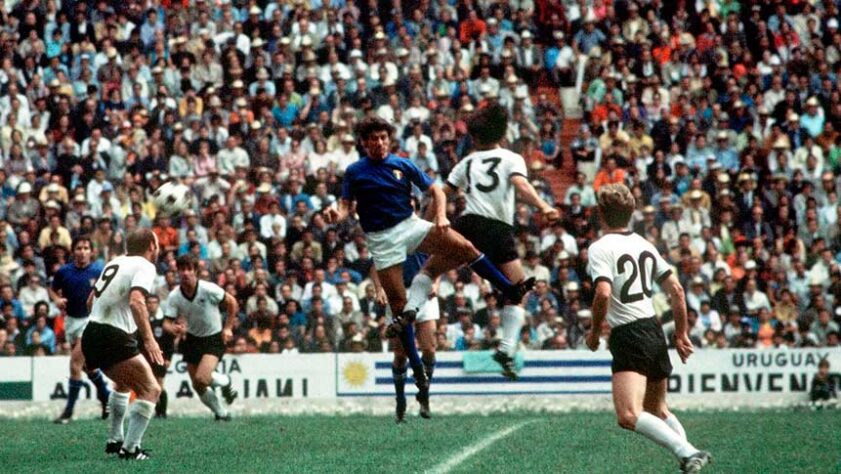 1º lugar: Alemanha 3x4 Itália - semifinal (1970)