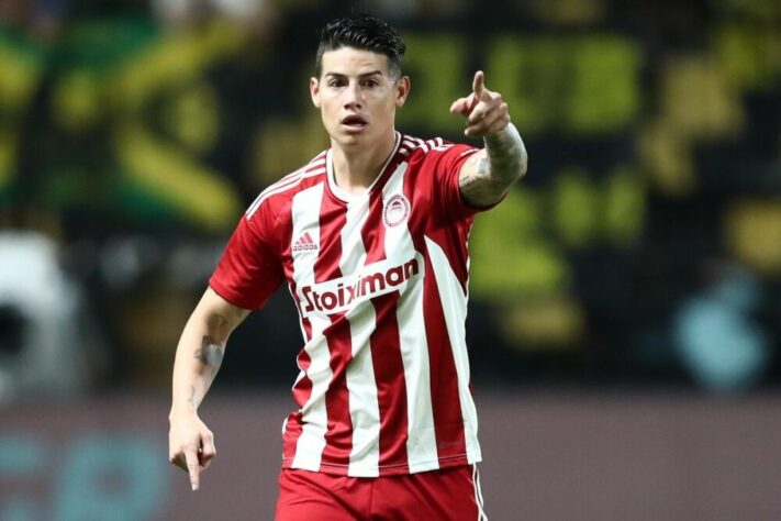 James Rodríguez (31 anos) - Posição: meia-atacante - Clube: Olympiacos