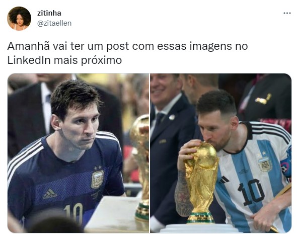 Zoeiras com Mbappé e montagens enaltecendo desempenho de Lionel Messi na Copa: os memes do tricampeonato da Argentina