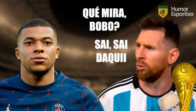 Após uma decisão eletrizante, a Argentina de Lionel Messi conquistou a Copa do Mundo do Qatar nos pênaltis. Na web, não faltaram zoeiras com Mbappé e montagens enaltecendo Messi. Veja a seguir! (Por Humor Esportivo)