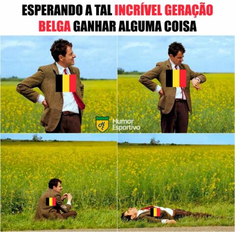 A eliminação da incrível (kkkkkk) "Geração Belga" rendeu uma enxurrada de memes nas redes sociais.