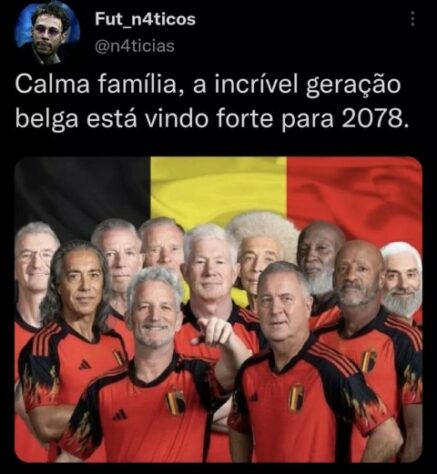 Fim da incrível "Geração Belga"? Adeus precoce da Bélgica da Copa do Mundo do Qatar vira piada nas redes sociais.