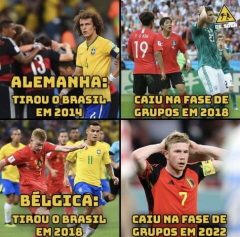 Brasil X Bélgica: Os melhores memes do decisivo jogo #BraBel