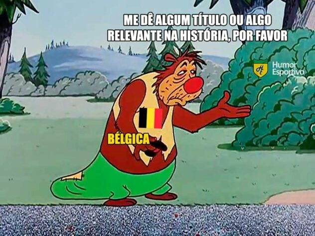A eliminação da incrível (kkkkkk) "Geração Belga" rendeu uma enxurrada de memes nas redes sociais.