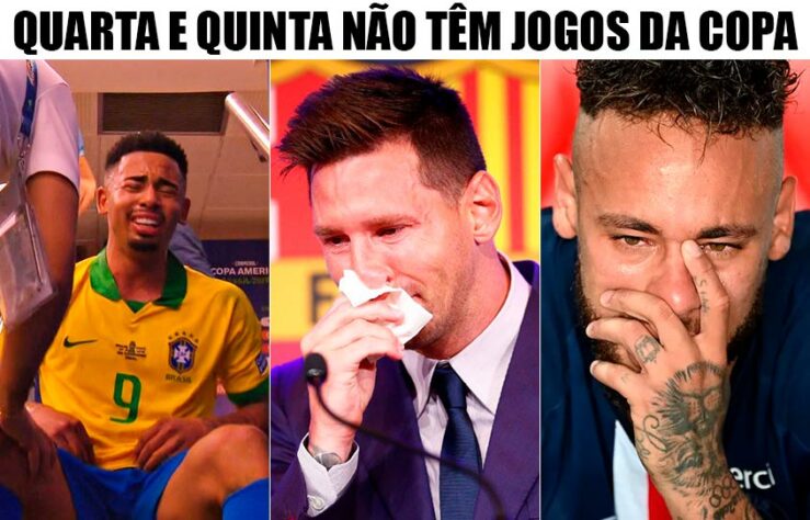 E agora? Torcedores fazem memes com dias sem jogos da Copa do