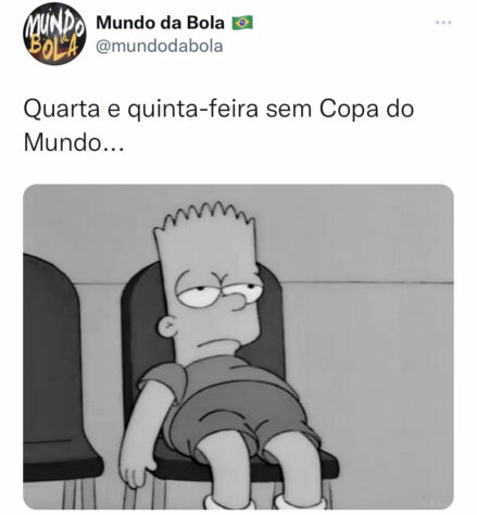 Memes: Web brinca com os dois dias de pausa em jogos da Copa do Mundo