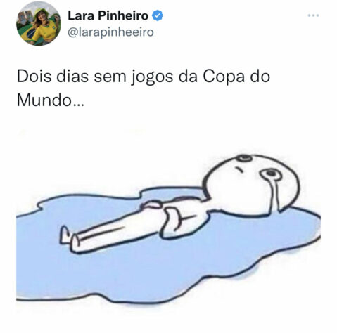 Memes: Web brinca com os dois dias de pausa em jogos da Copa do Mundo