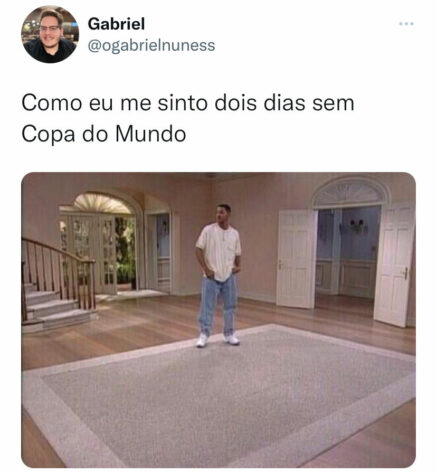 Memes: Web brinca com os dois dias de pausa em jogos da Copa do Mundo