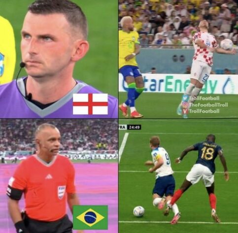 Harry Kane, Jude Bellingham, Wilton Pereira Sampaio e mais: Inglaterra dá adeus à Copa do Mundo e sofre com memes nas redes sociais.