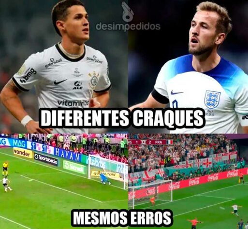 Harry Kane, Jude Bellingham, Wilton Pereira Sampaio e mais: Inglaterra dá adeus à Copa do Mundo e sofre com memes nas redes sociais.