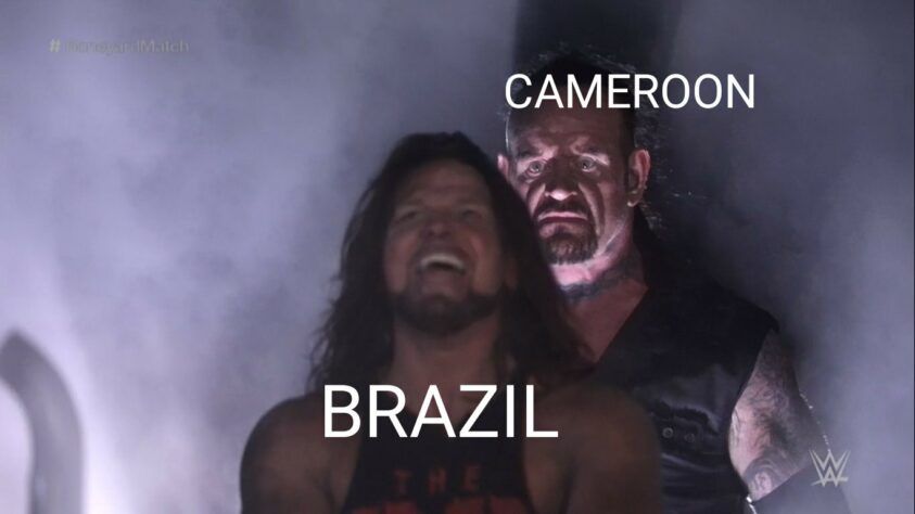 Jogo do Brasil contra Camarões na Copa do Mundo gera memes