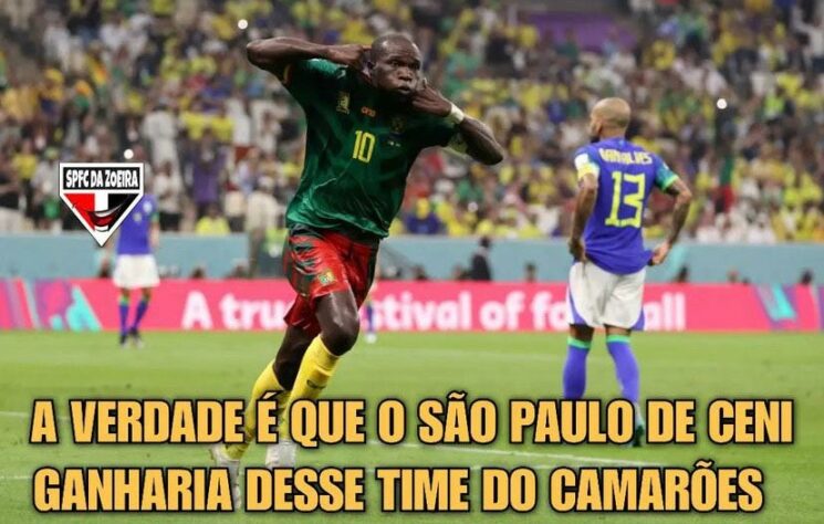 Copa do Mundo: os melhores memes da derrota do Brasil para Camarões.