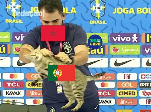 Os melhores memes da classificação de Marrocos para semifinal e o adeus de Portugal da Copa do Mundo.