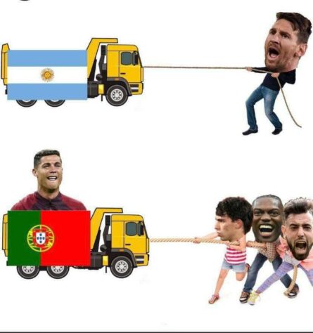 Os melhores memes da classificação de Marrocos para semifinal e o adeus de Portugal da Copa do Mundo.