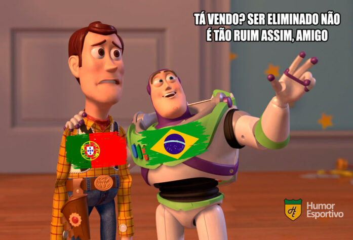 Os melhores memes da classificação de Marrocos para semifinal e o adeus de Portugal da Copa do Mundo.