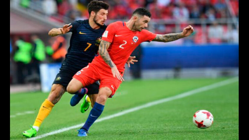 SANTOS - Mena (Chile) - Copa do Mundo 2014 - Brasil 1 (3) x (2) 1 Chile - Oitavas de final