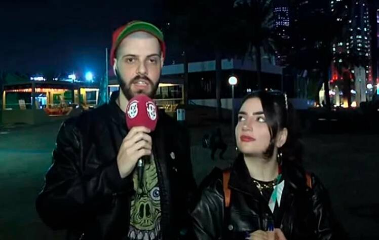 Diogo Defante estava fazendo uma entrada ao vivo junto da streamer Marwa. De forma aleatória, Defante imitou um leão no chão do local. Na sequência, autoridades interromperam a gravação e fizeram diversos questionamentos para o humorista. Marwa, que conhece a língua árabe, conseguiu conduzir bem a situação e livrar Diogo de algum problema maior.