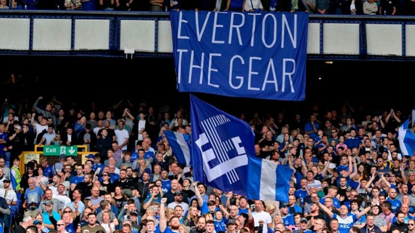 35º lugar: Everton (Inglaterra) -  média de público de 38,9 mil torcedores
