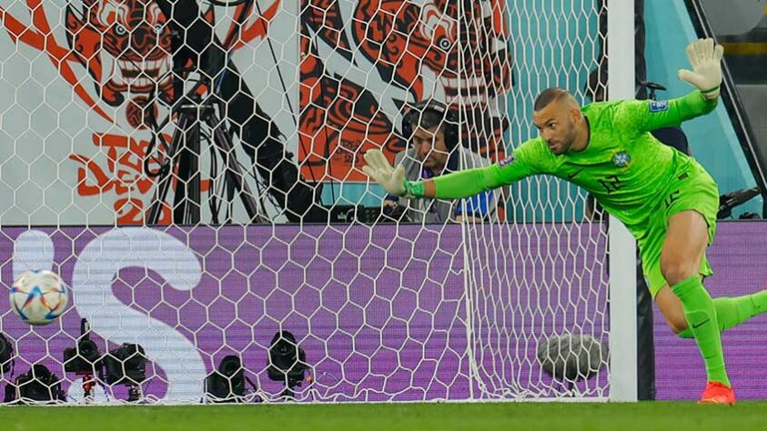 PALMEIRAS - Weverton (Brasil) - Copa do Mundo 2022 - Brasil 4 x 1 Coreia do Sul - Oitavas de final