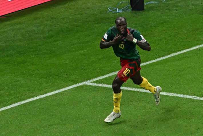 Vincent Aboubakar - País: Camarões - Posição: atacante - Clube onde joga: Al-Nassr