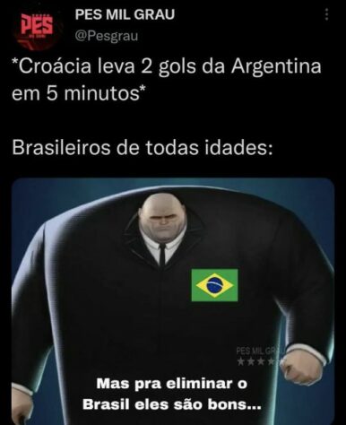 Redes sociais enaltecem Messi e fazem memes com vitória da Argentina sobre a Croácia pelas semifinais da Copa do Mundo.