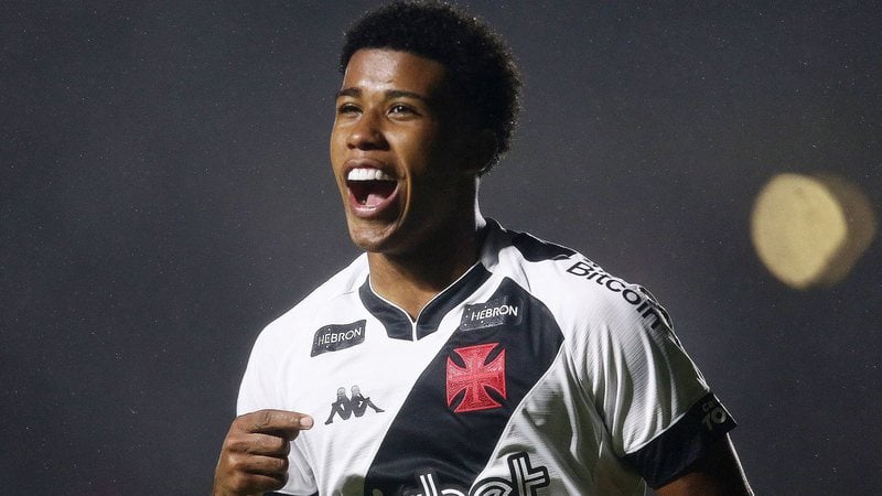 8º da lista - Andrey Santos, 18 anos, brasileiro, do Vasco: 15 milhões de euros (cerca de R$ 82 milhões).