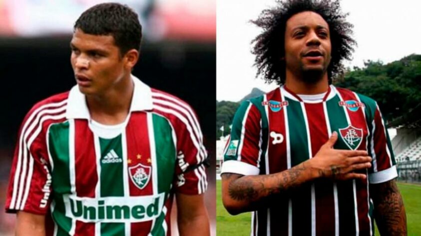 ESQUENTOU - O presidente do Fluminense, Mário Bittencourt, comentou, durante a "Flu Camp" a possibilidade de contratar o zagueiro Thiago Silva e o lateral-esquerdo Marcelo: "Nós estamos primeiro esperando a decisão dele (Thiago Silva) com o Chelsea, não sabemos se ele vai renovar lá ou não. Depois disso vamos iniciar ou não uma conversa com ele para fazer com que ele volte para o Fluminense. É uma outra vontade que a gente tem de trazer (Marcelo), mas ele tem situação parecida com a do Thiago, ainda tem contrato na Grécia que vai até maio. Saiu uma notícia recente de que o Al-Nassr, time do Cristiano Ronaldo, estava interessado nele. Enfim, seguimos acompanhando a situação para quem sabe trazê-los de volta.".