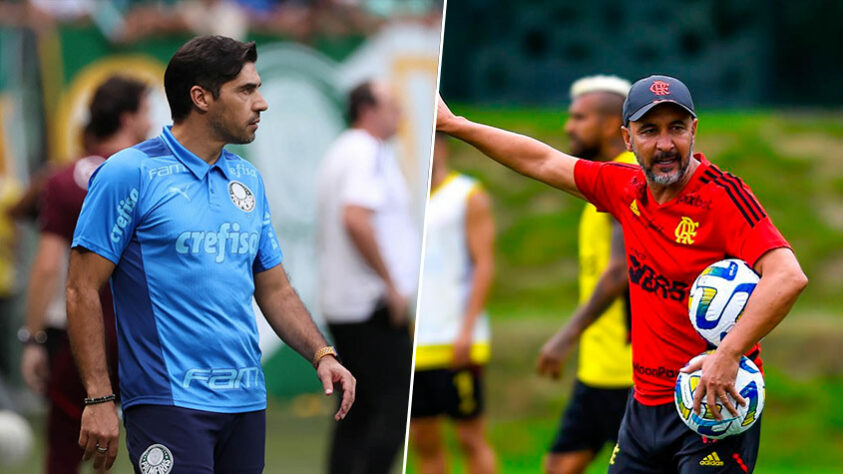 Abel Ferreira (Palmeiras) x Vítor Pereira (Flamengo)