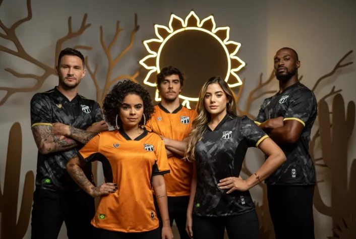 Ceará - Camisa especial para a Copa do Nordeste - Fornecedora do material esportivo: Vozão (marca própria)