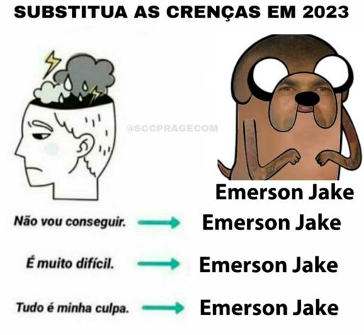 Bombou na web: duelo entre Emerson Shake e Emerson Jake rendeu enxurrada de memes nas redes sociais.