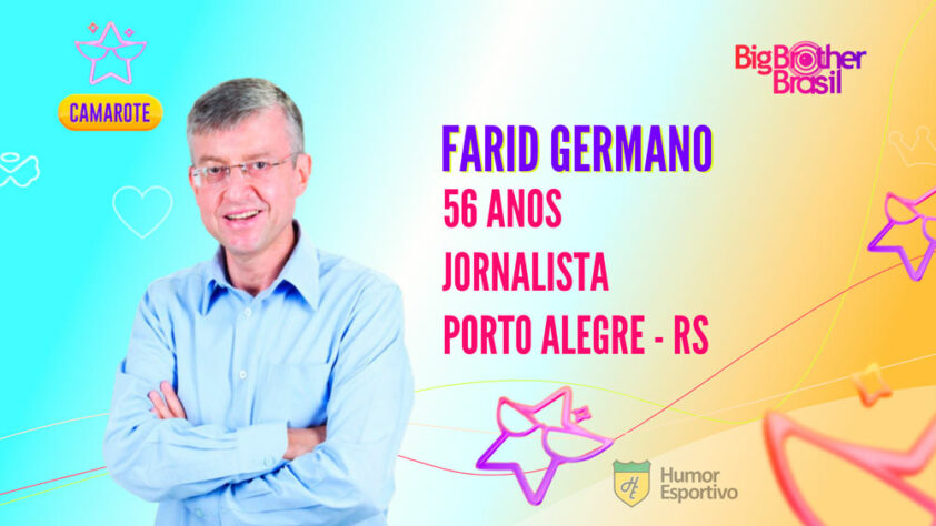 Nomes do futebol que gostaríamos de ver no BBB: Farid Germano